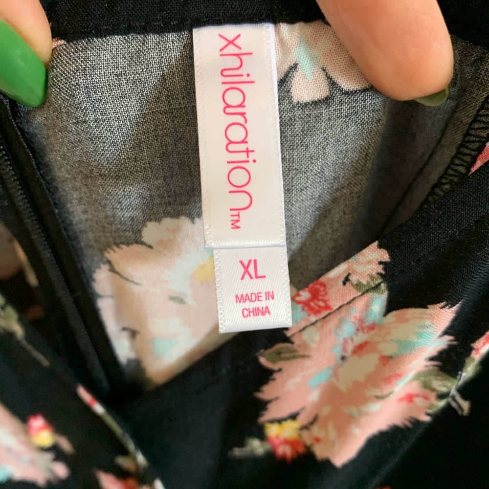 Floral pantsuit romper